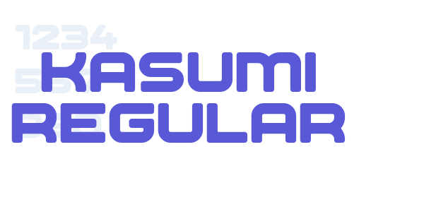 Kasumi Regular font free