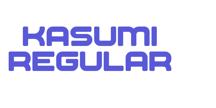 Kasumi Regular Font Download