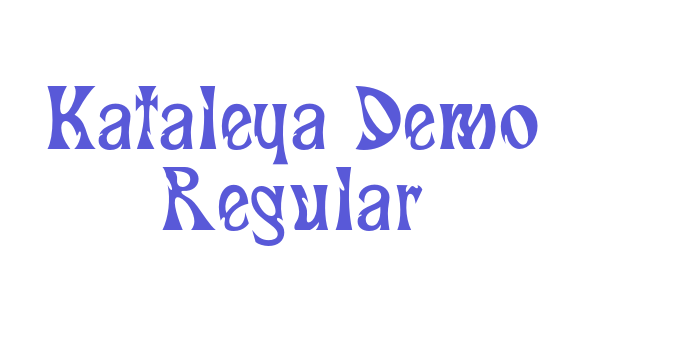 Kataleya Demo Regular Font Download