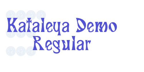 Kataleya Demo Regular-font-download