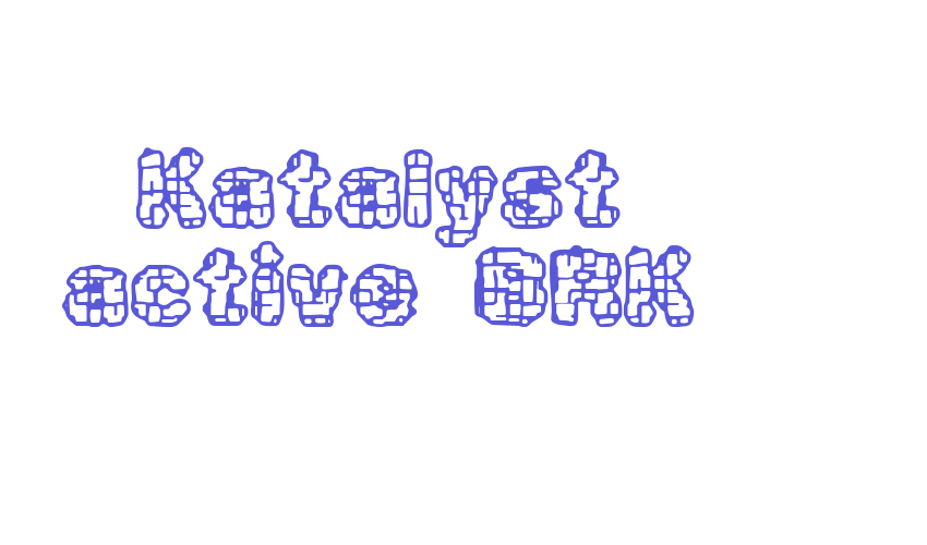 Katalyst active BRK Font Download