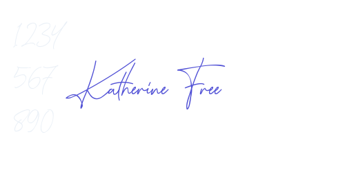 Katherine Free-font-download