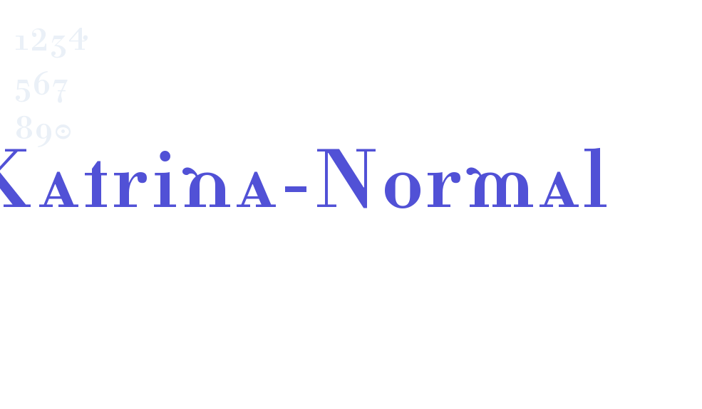 Katrina-Normal-font-download