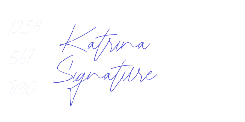 Katrina Signature-font-download