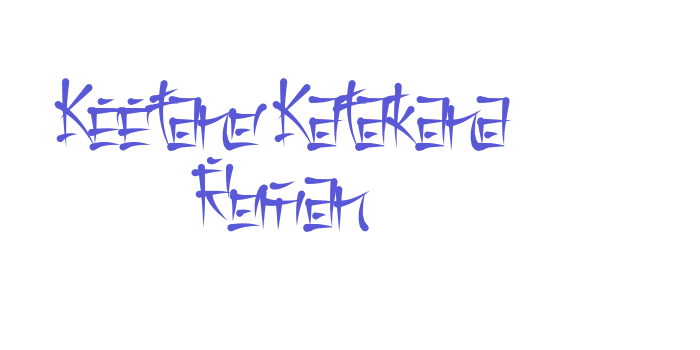 Keetano Katakana Roman Font Download