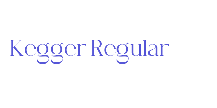 Download Kegger Regular Font