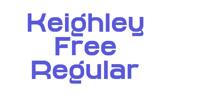 Keighley Free Regular Font Download