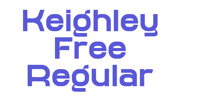 Keighley Free Regular Font