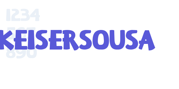 KeiserSousa font