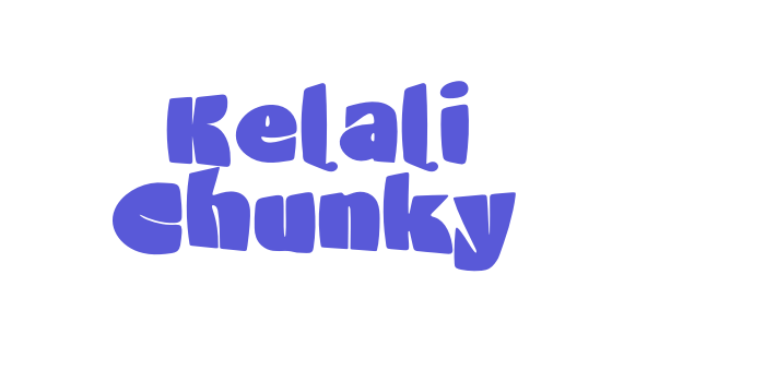 Kelali Chunky Font Download