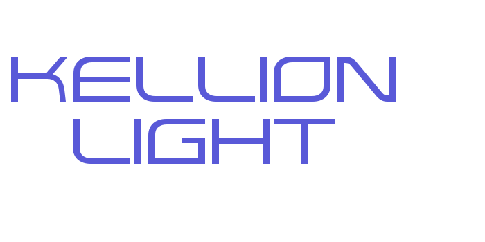 Kellion Light Font