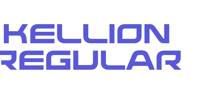 Kellion Regular Font