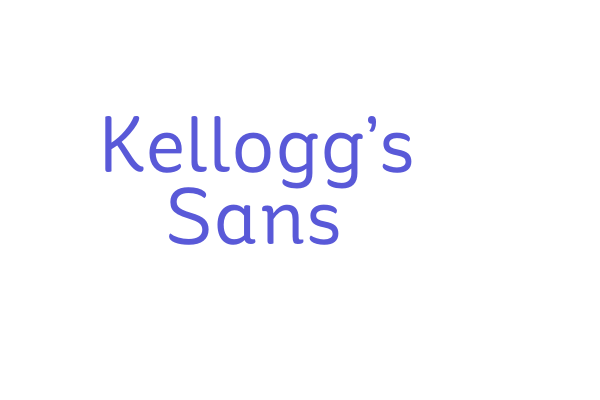 Kellogg’s Sans Font