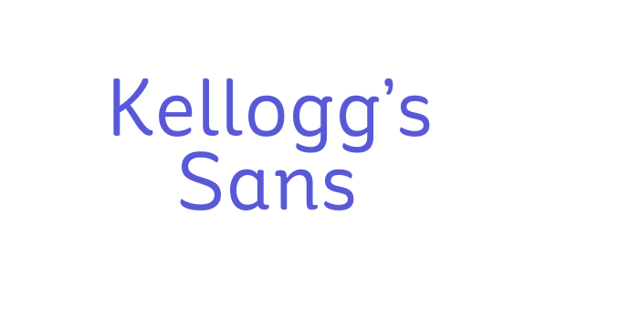 Kellogg’s Sans Font Download