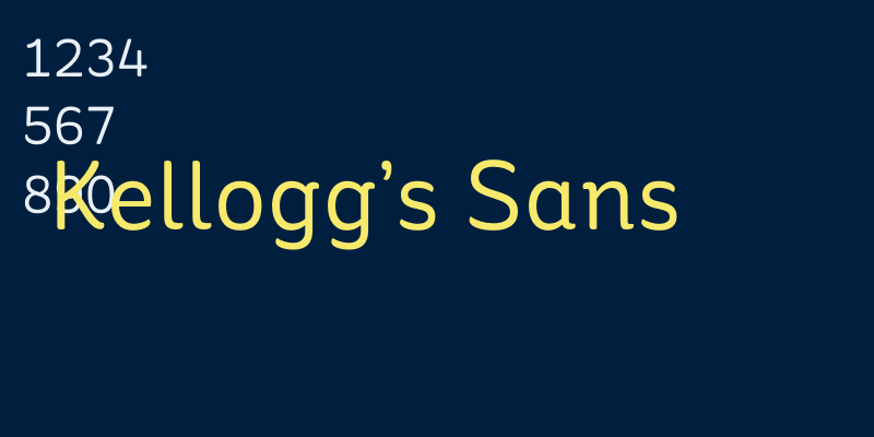 Kellogg’s Sans