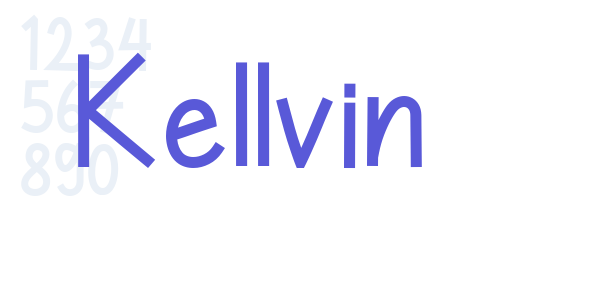 Kellvin font free