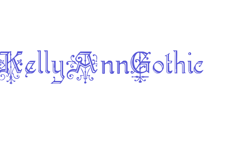 KellyAnnGothic Font