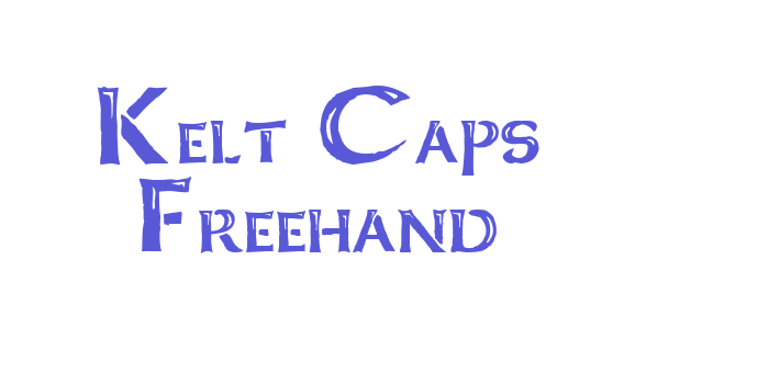 Kelt Caps Freehand Font Download