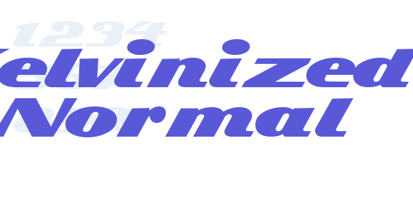 Kelvinized Normal font free