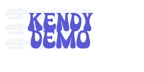 Kendy Demo font free