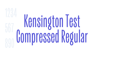 Kensington Test Compressed Regular