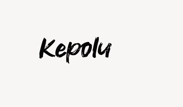 Kepolu Font