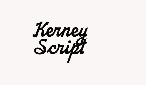 Kerney Script Font