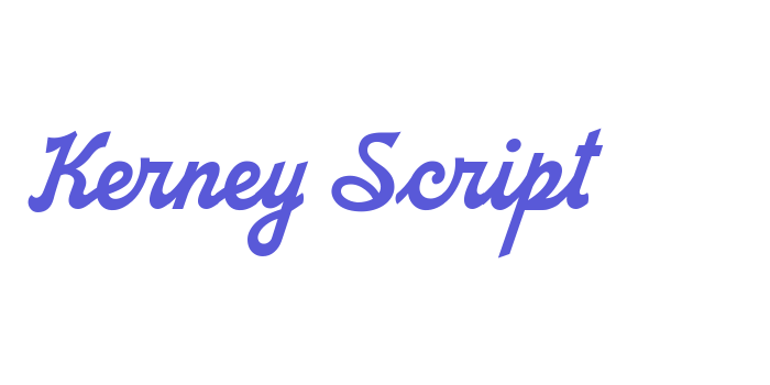 Kerney Script Font Download