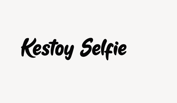 Kestoy Selfie Font