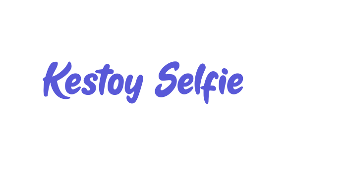 Kestoy Selfie Font Download