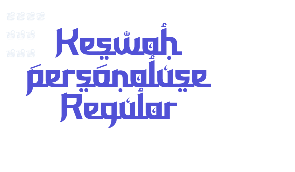 Keswah personaluse Regular-font-download