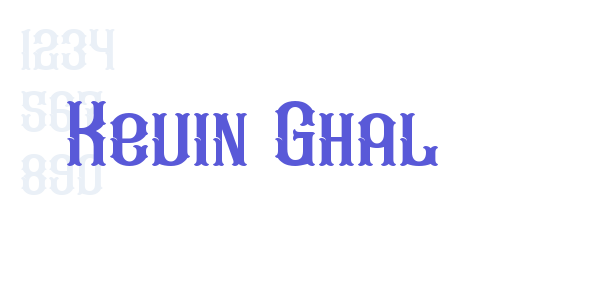 Kevin Ghal font free