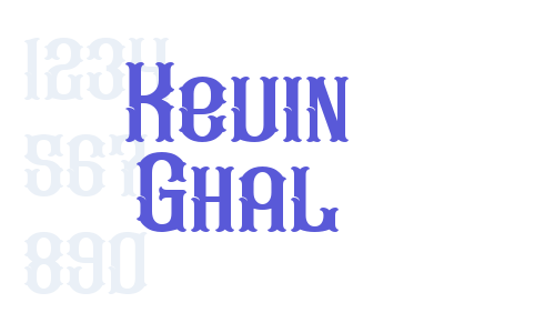 Kevin Ghal Font Download