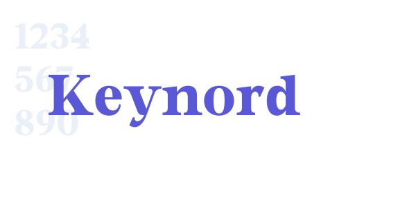 Keynord font free