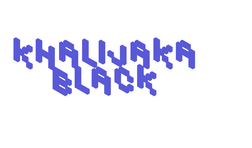 Khalijaka Black Font