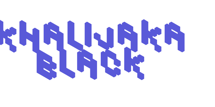 Khalijaka Black Font