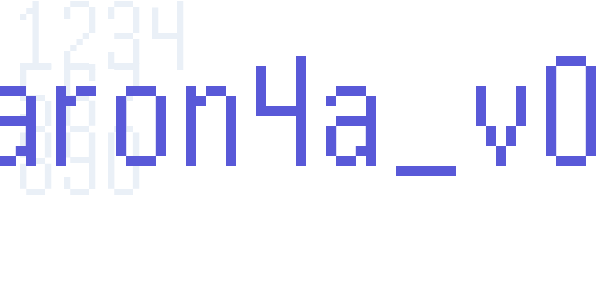 Kharon4a_v01 font