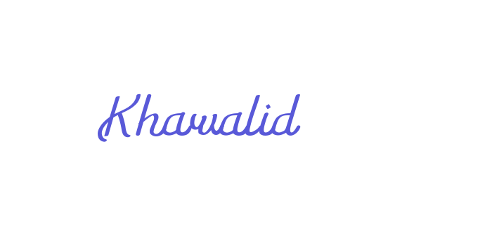 Khawalid Font Download