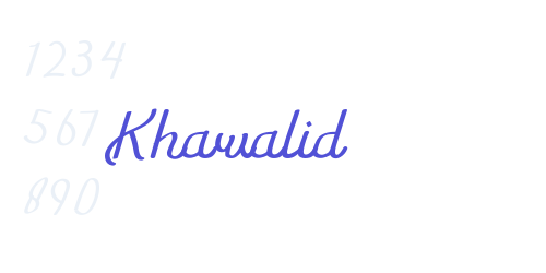 Khawalid-font-download