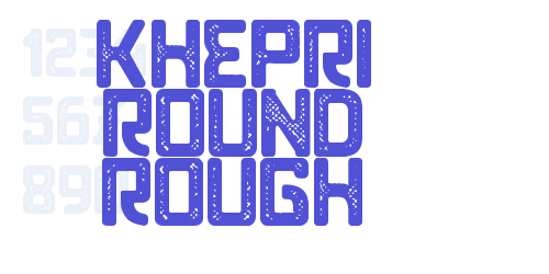 Khepri Round Rough-font-download