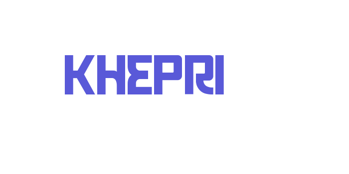 Khepri Font Download