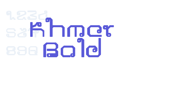 Khmer Bold font