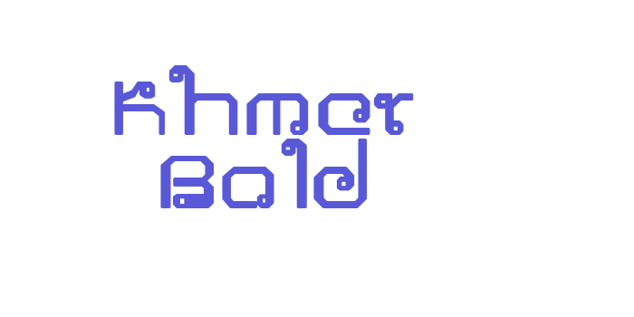 Khmer Bold Font Download