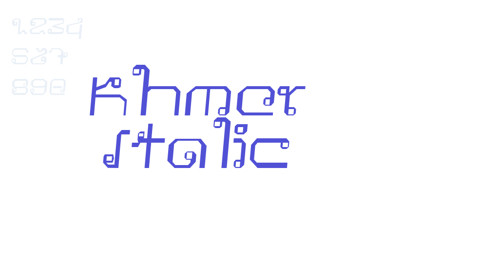 Khmer Italic-font-download