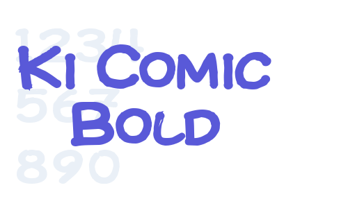 Ki Comic Bold Font Download