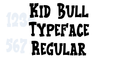 Kid Bull Typeface Regular