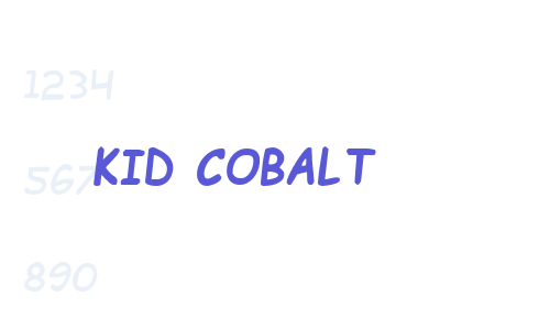 Kid Cobalt Font Download