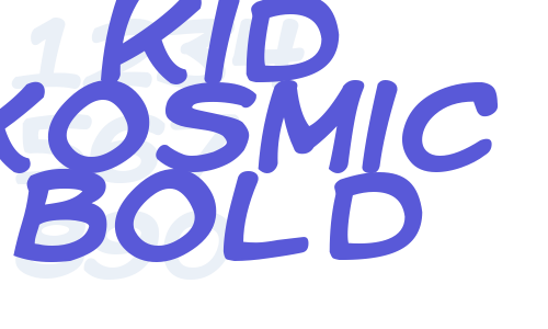 Kid Kosmic Bold Font Download