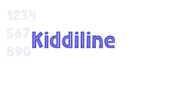 Kiddiline font free