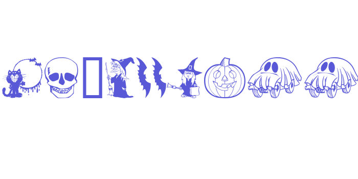 KiddyHalloween Font